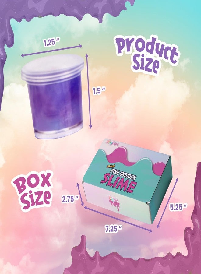 Playbees سلايم بلايبيز الأرجواني بنكهة أميرة فروزن، سلايم صغير، هدايا للحفلات، ألوان وردي، بنفسجي، وأبيض، للمرح الحسي، وتخفيف التوتر، حجم مناسب للسفر، جائزة للفصل الدراسي، نشاط يمكنك صنعه بنفسك، للأعمار من 3 سنوات فما فوق، عبوة من 24 قطعة - Image 2